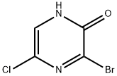 3-溴-5-氯吡嗪-2(1H)-酮 结构式