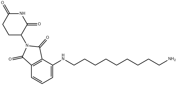 沙利度胺-4-氨基-壬胺 结构式