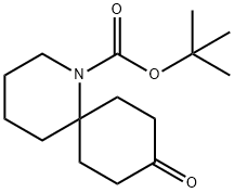 1-BOC-9-氧代-1-氮杂螺[5.5]十一烷 结构式