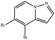 Pyrazolo[1,5-a]pyridine, 4,5-dibromo- 结构式