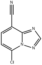 5-氯-[1,2,4]三唑并[1,5-A]吡啶-8-甲腈 结构式