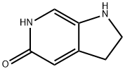 2,3-二氢-1H-吡咯并[2,3-C]吡啶-5(6H)-酮 结构式