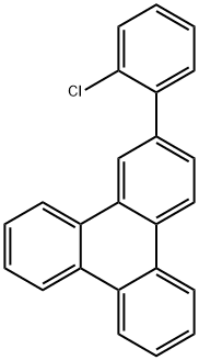 2-(2-CHLOROPHENYL)TRIPHENYLENE 结构式
