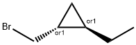 REL-(1R,2R)-1-(溴甲基)-2-乙基环丙烷 结构式