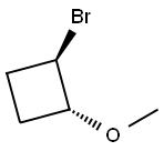 (1R,2R)-1-溴-2-甲氧基环丁烷 结构式