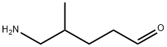 Pentanal, 5-amino-4-methyl- 结构式