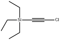 Silane, (2-chloroethynyl)triethyl- 结构式