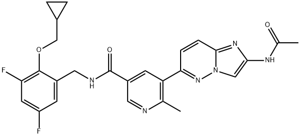 化合物 RIPK1-IN-8 结构式