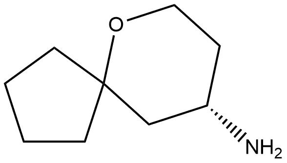 (S)-6-氧杂螺[4.5]癸烷-9-胺 结构式