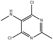 4,6-二氯-N,2-二甲基嘧啶-5-胺 结构式