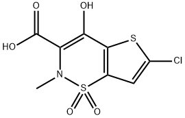 氯诺昔康杂质30 结构式