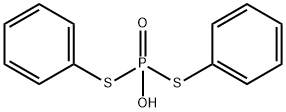 Phosphorodithioic acid S,S-diphenyl ester 结构式