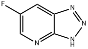 6-Fluoro-3H-1,2,3-triazolo[4,5-b]pyridine 结构式