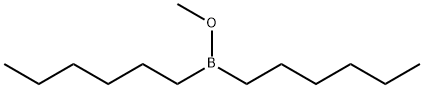 Borinic acid, dihexyl-, methyl ester (7CI,8CI,9CI) 结构式