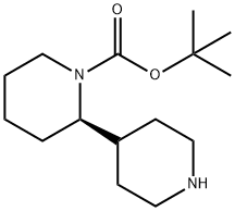 (R)-tert-Butyl [2,4'-bipiperidine]-1-carboxylate 结构式