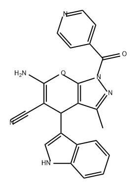 化合物 ANTISTAPHYLOCOCCAL AGENT 1 结构式