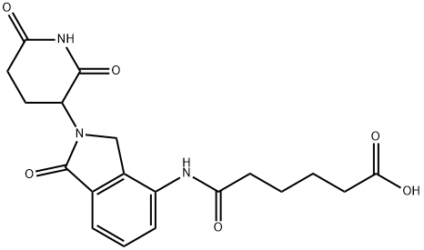 来那度胺-酰基-戊酸 结构式