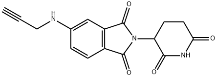 2-(2,6-二氧代哌啶-3-基)-5-(丙-2-烯-1-基氨基)异吲哚啉-1,3-二酮 结构式