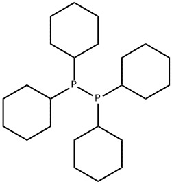 Diphosphine, tetracyclohexyl- 结构式