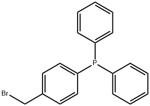 Phosphine, [4-(bromomethyl)phenyl]diphenyl- 结构式