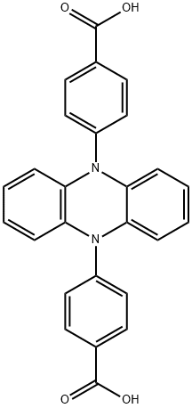 4,4'-(5,10-吩嗪二基)双-苯甲酸 结构式