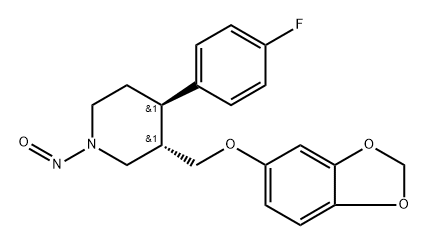 帕罗西汀杂质5 结构式