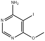 4-Pyrimidinamine, 5-iodo-6-methoxy- 结构式