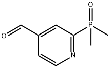 2-(二甲基磷酰基)异烟醛 结构式