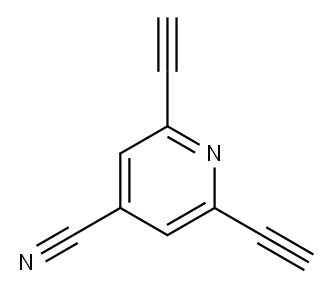2,6-二乙炔基异丁腈 结构式
