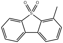 Dibenzothiophene, 4-methyl-, 5,5-dioxide 结构式