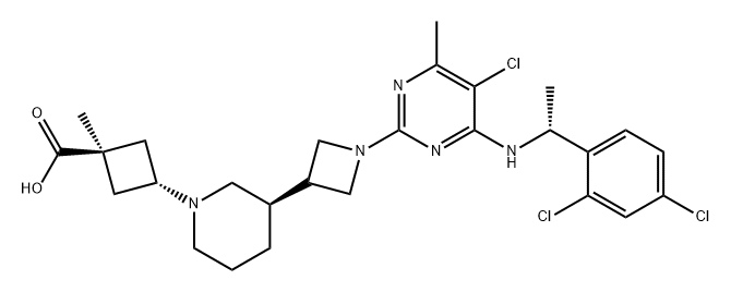 化合物 RPT193 结构式