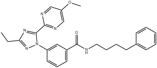 化合物 MYOFERLIN INHIBITOR 1 结构式