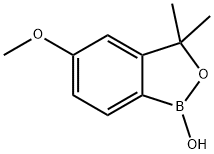 5-甲氧基-3,3-二甲基苯并[C][1,2]氧杂硼-1(3H)-醇 结构式
