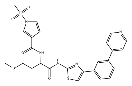 化合物 FHT-1015 结构式