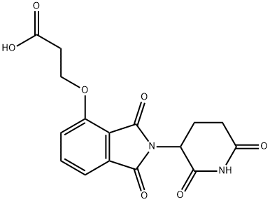 萨力多胺-O-C2-酸 结构式