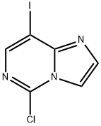 5-氯-8-碘咪唑并[1,2-C]嘧啶 结构式