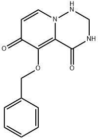 5-(苄氧基)-2,3-二氢-1H-吡啶并[2,1-F][1,2,4]三嗪-4,6-二酮 结构式