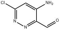 4-氨基-6-氯吡啶-3-甲醛 结构式