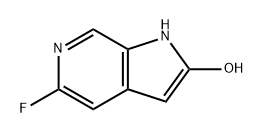 1H-Pyrrolo[2,3-c]pyridin-2-ol, 5-fluoro- 结构式