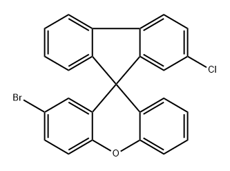 2′-溴-2-氯-螺[9H-芴-9,9′-[9H]氧杂蒽] 结构式