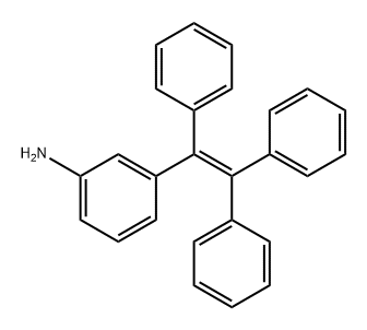 Benzenamine, 3-(1,2,2-triphenylethenyl)- 结构式