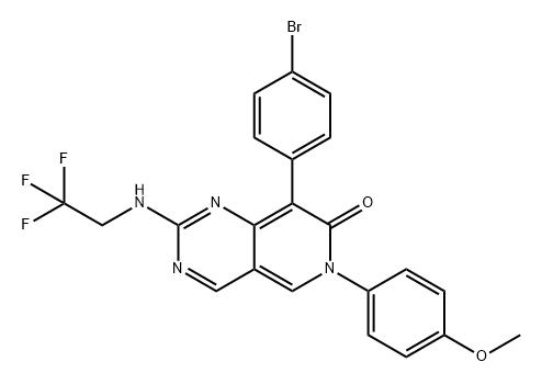 化合物 AGI-41998 结构式