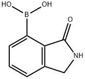 (1-Oxoisoindolin-7-yl)boronic acid 结构式