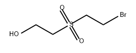2-((2-溴乙基)磺酰基)乙-1-醇 结构式