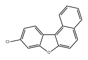 9-氯萘并[2,1-B]苯并呋喃9-CHLORONAPHTHO[2,1-B]BENZOFURAN 结构式