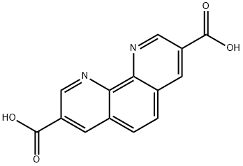 [1,10]Phenanthroline-3,8-dicarboxylic acid 结构式