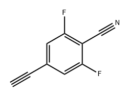 4-乙基-2,6-二氟苯甲腈 结构式