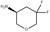 (S)-5,5-二氟四氢2H吡喃-3-胺 结构式
