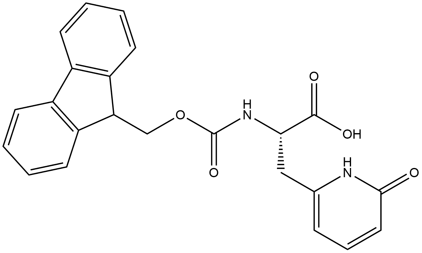 2-Pyridinepropanoic acid, α-(((9H-fluoren-9-ylmethoxy)carbo 结构式