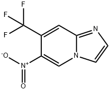 6-硝基-7-(三氟甲基)咪唑并[1,2-A]吡啶 结构式